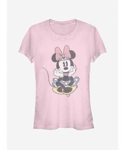 Disney Mickey Mouse Minnie Sit Girls T-Shirt $8.57 T-Shirts