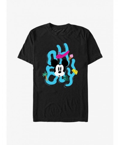 Disney Mickey Mouse Oh Boy Face T-Shirt $7.65 T-Shirts