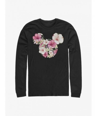 Disney Mickey Mouse Tropical Mouse Long-Sleeve T-Shirt $8.16 T-Shirts