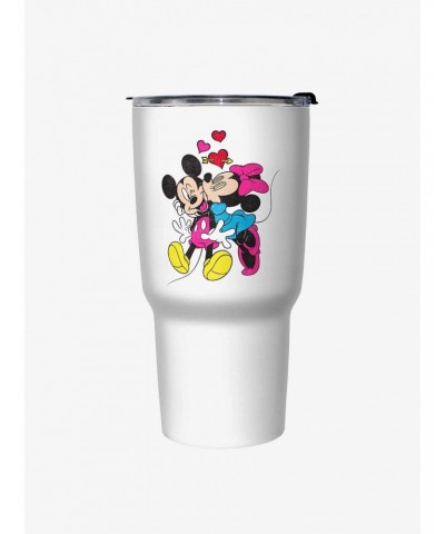 Disney Mickey Mouse Mickey Minnie Love Travel Mug $10.52 Mugs