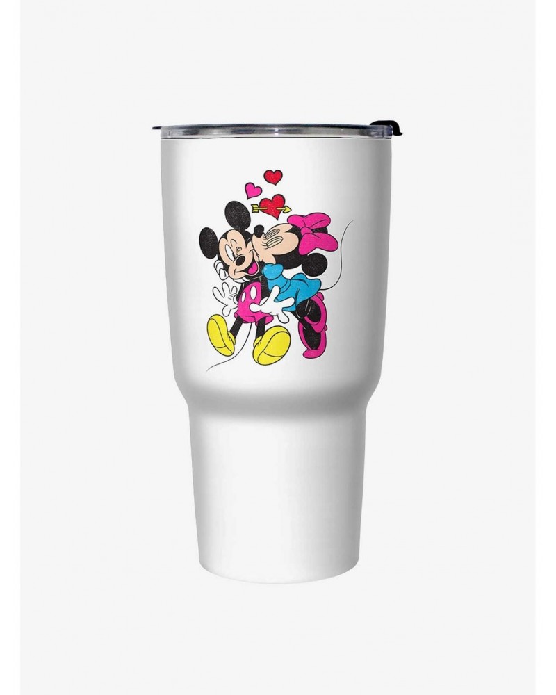 Disney Mickey Mouse Mickey Minnie Love Travel Mug $10.52 Mugs