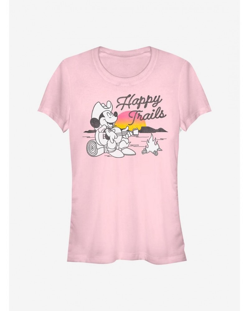 Disney Mickey Mouse Happy Trails Girls T-Shirt $7.37 T-Shirts