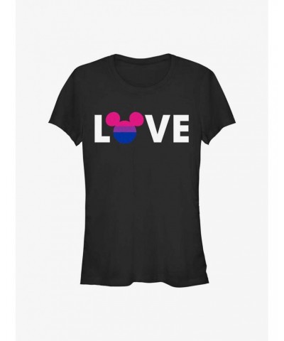 Disney Mickey Mouse Bisexual Love Pride T-Shirt $8.96 T-Shirts