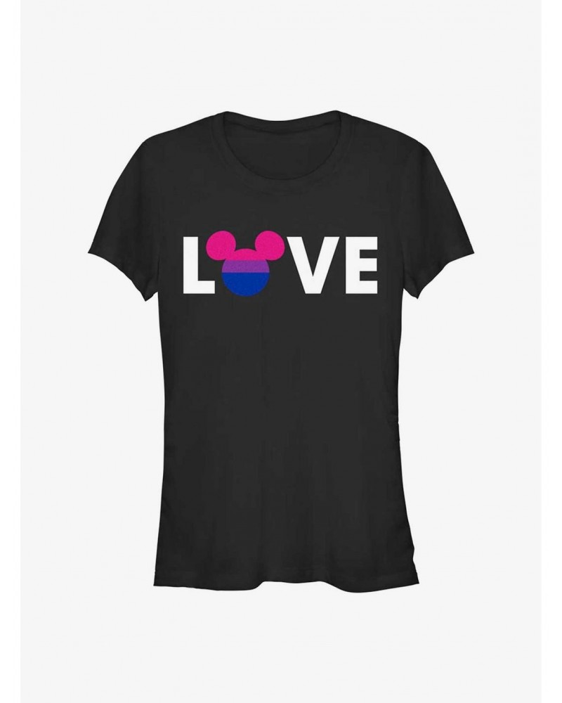 Disney Mickey Mouse Bisexual Love Pride T-Shirt $8.96 T-Shirts