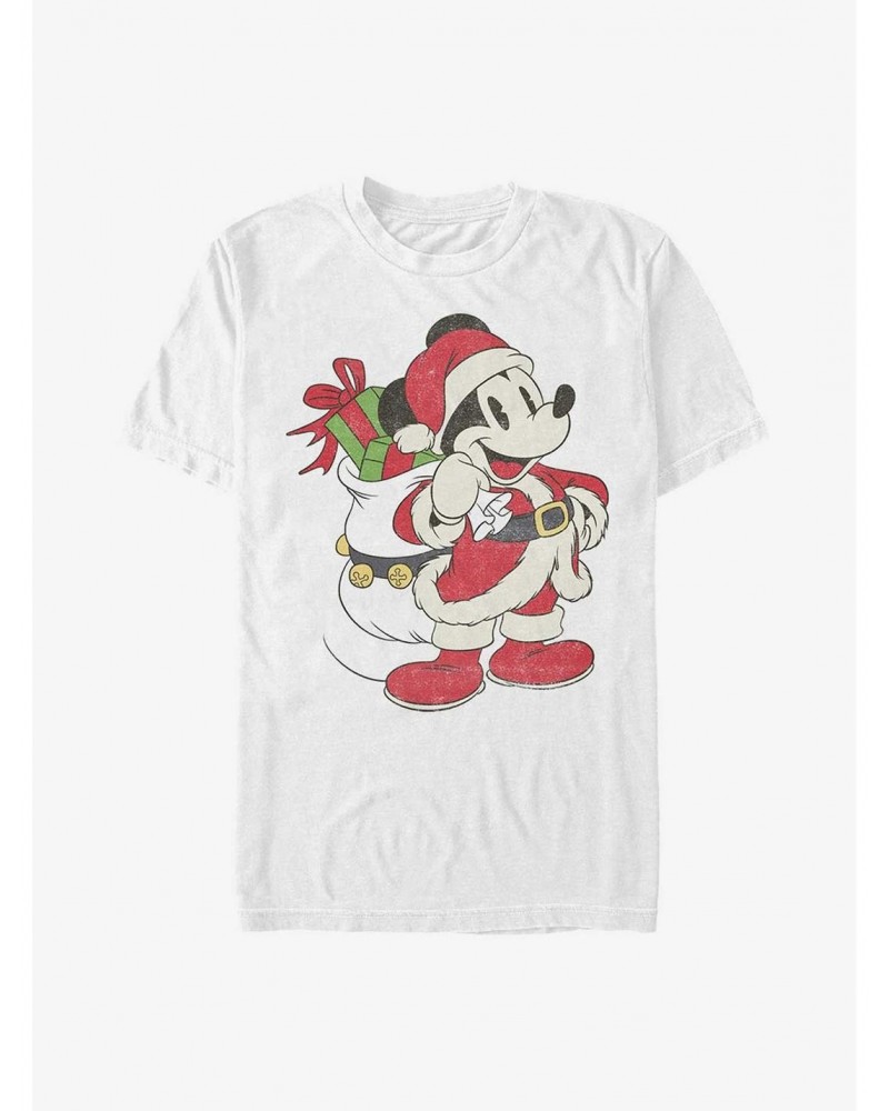 Disney Mickey Mouse Just Santa Mickey T-Shirt $6.50 T-Shirts