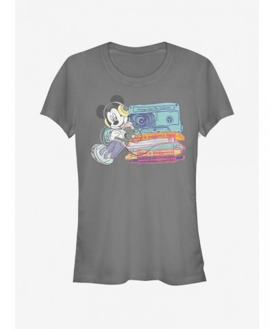 Disney Mickey Mouse Mickey Tapes Girls T-Shirt $7.37 T-Shirts