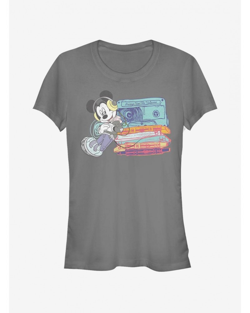 Disney Mickey Mouse Mickey Tapes Girls T-Shirt $7.37 T-Shirts