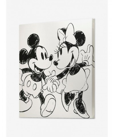 Disney Mickey And Minnie 24" x 24" Canvas Wall Décor $24.16 Décor