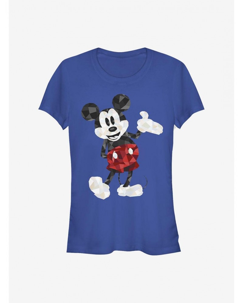 Disney Mickey Mouse Mickey Poly Girls T-Shirt $8.17 T-Shirts