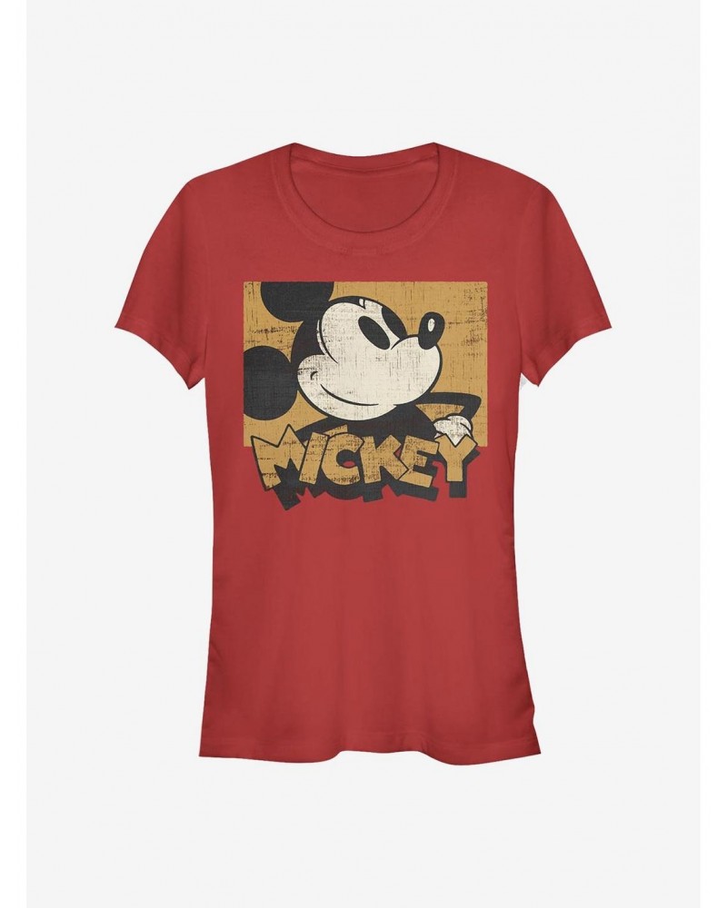 Disney Mickey Mouse Against The Grain Girls T-Shirt $6.97 T-Shirts