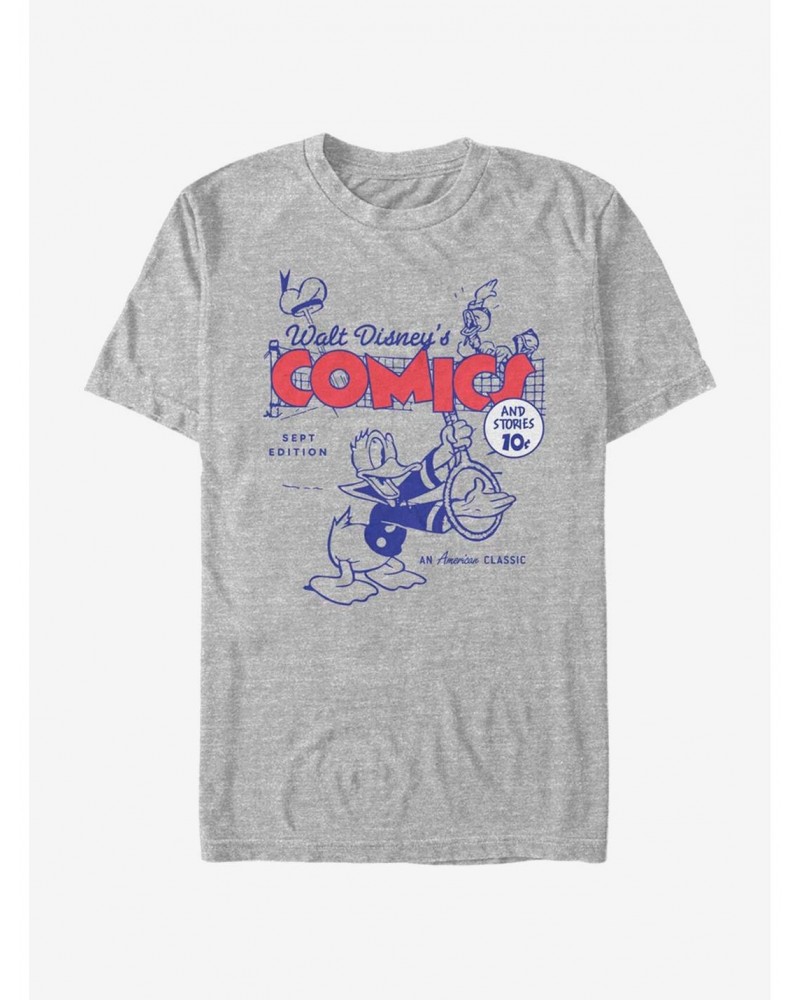 Disney Donald Duck Donald's Comic Cover T-Shirt $9.18 T-Shirts