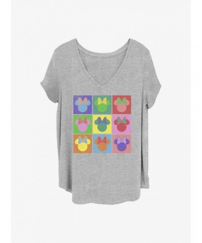 Disney Minnie Mouse Warhol Minnie Girls T-Shirt Plus Size $9.48 T-Shirts