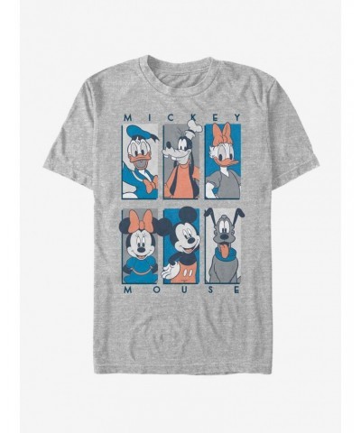 Disney Mickey Mouse Six Up Muted T-Shirt $6.12 T-Shirts