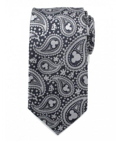 Disney Mickey Mouse Gray Paisley Mens Tie $29.39 Ties