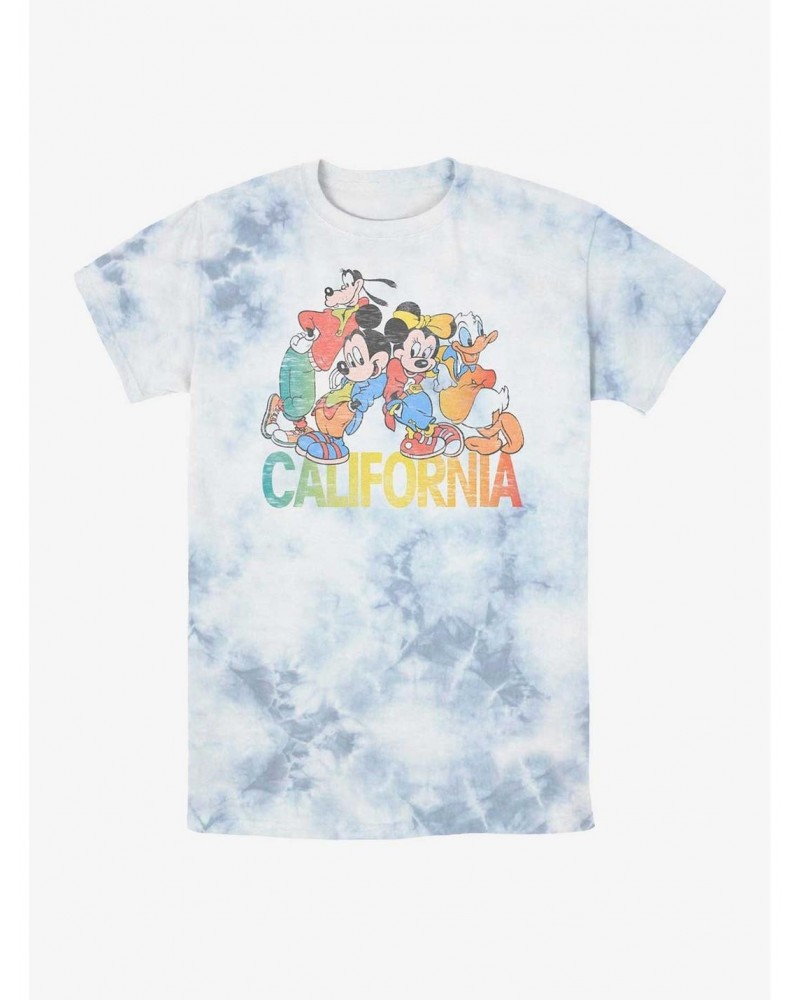 Disney Mickey Mouse Cali Group Tie-Dye T-Shirt $8.08 T-Shirts