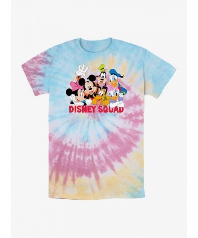 Disney Mickey Mouse Disney Squad Tie Dye T-Shirt $7.87 T-Shirts