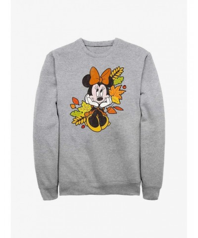 Disney Minnie Mouse Fall Leaves Sweatshirt $14.17 Sweatshirts