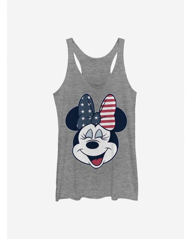 Disney Minnie Mouse America Bow Girls Tank $7.87 Tanks