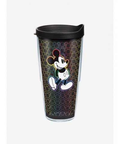 Disney Mickey and Minnie Rainbow 24oz Classic Tumbler With Lid $9.16 Tumblers