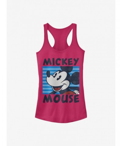 Disney Mickey Mouse Mickey's Stripes Girls Tank $8.96 Tanks