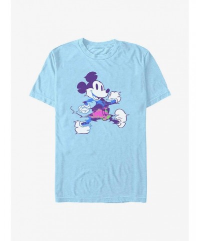 Disney Mickey Mouse Wavy Acid Mickey T-Shirt $8.60 T-Shirts