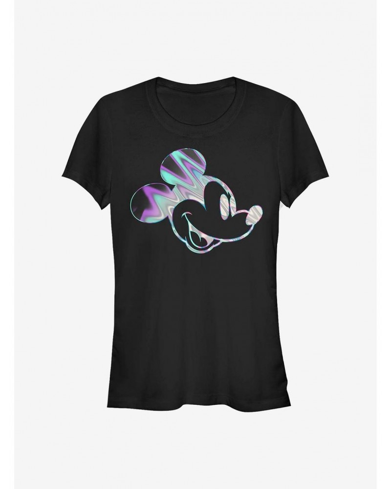 Disney Mickey Mouse Neon Slick Mick Girls T-Shirt $8.57 T-Shirts