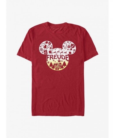 Disney Mickey Mouse Freude Joy in German Ears T-Shirt $9.18 T-Shirts