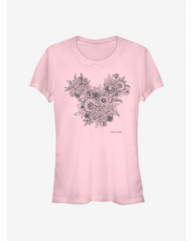 Disney Mickey Mouse Mickey Foliage Girls T-Shirt $8.57 T-Shirts