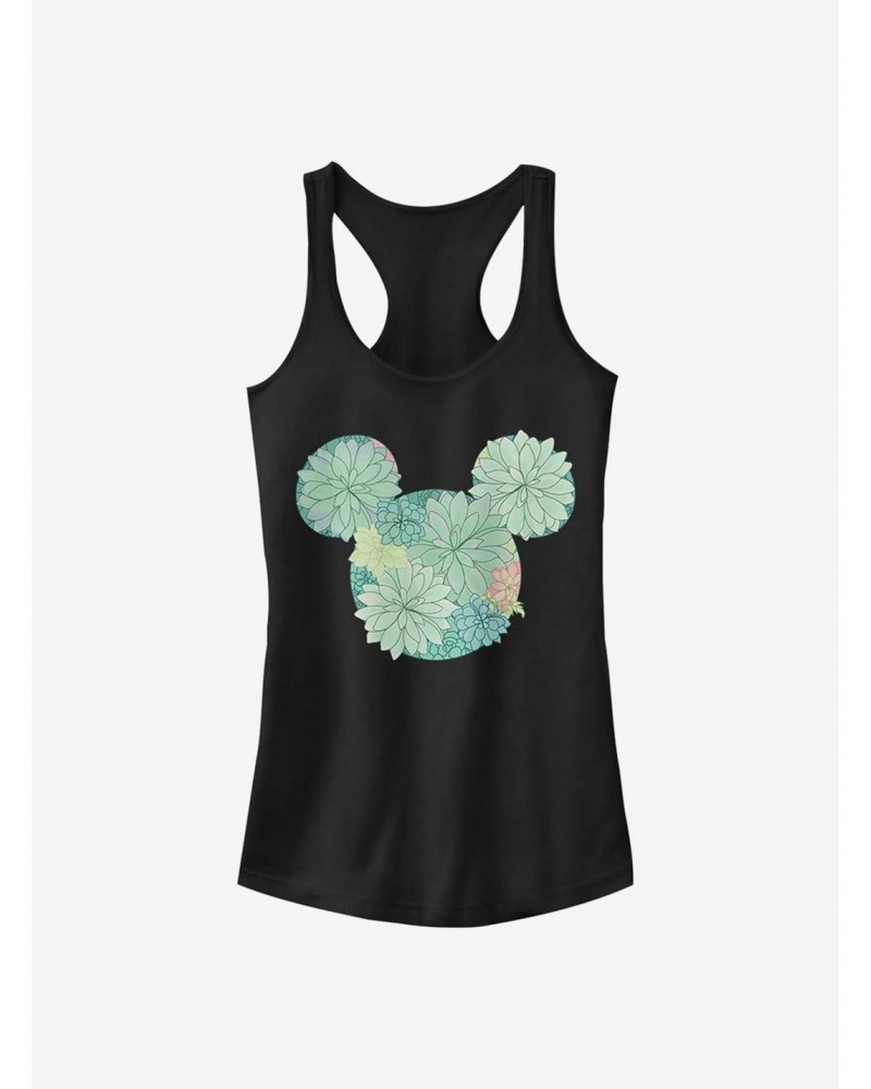 Disney Mickey Mouse Succulents Girls Tank $7.97 Tanks