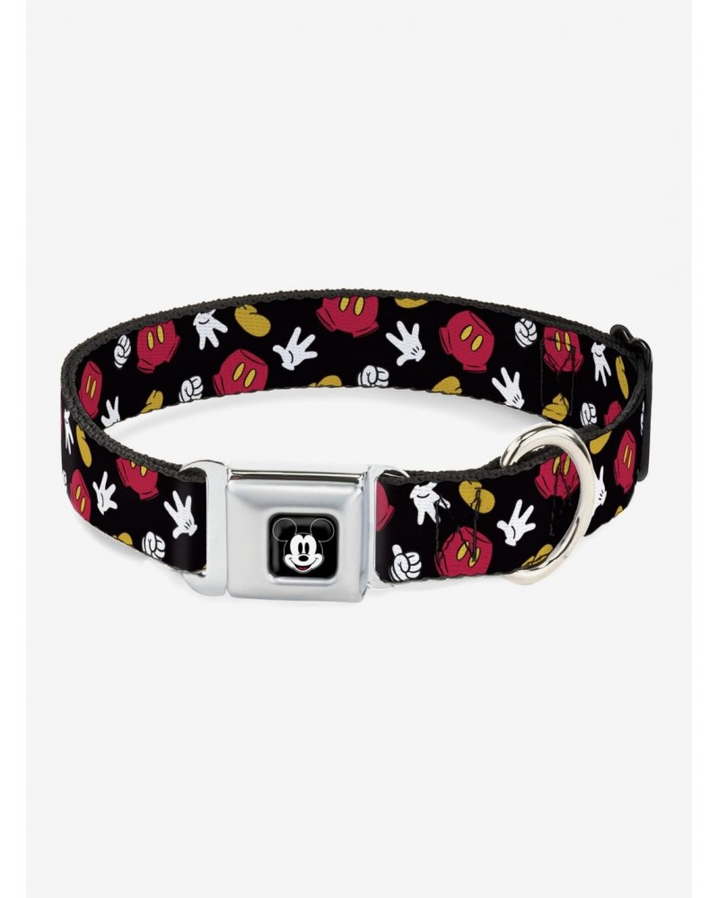 Disney Mickey Mouse Costume Elements Seatbelt Buckle Dog Collar $10.21 Pet Collars