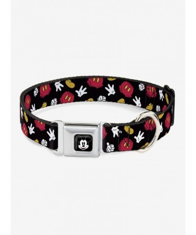 Disney Mickey Mouse Costume Elements Seatbelt Buckle Dog Collar $10.21 Pet Collars