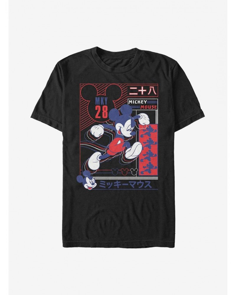 Disney Mickey Mouse Sporty Technical Mickey T-Shirt $6.31 T-Shirts