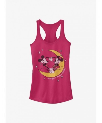 Disney Mickey Mouse To The Moon Girls Tank $7.97 Tanks