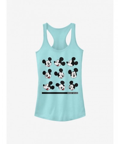 Disney Mickey Mouse Mickey Expressions Girls Tank $5.98 Tanks