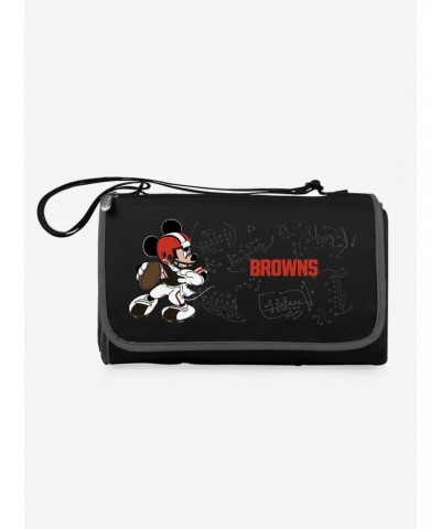 Disney Mickey Mouse NFL Cleveland Browns Outdoor Picnic Blanket $20.63 Blankets