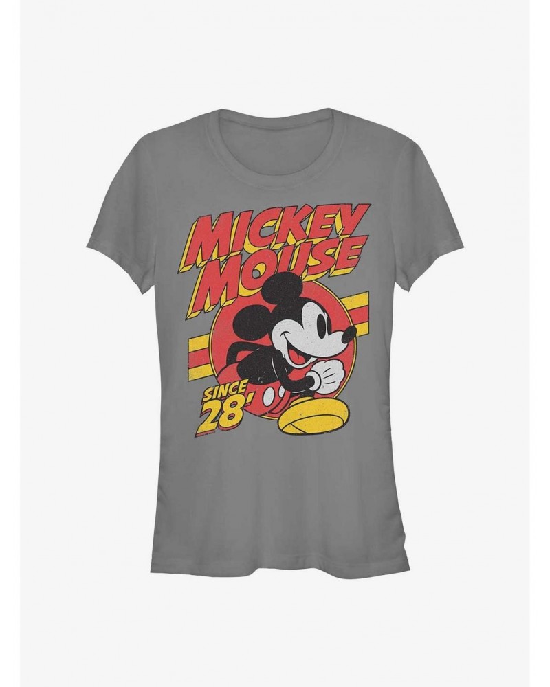 Disney Mickey Mouse Retro Mouse Girls T-Shirt $9.96 T-Shirts