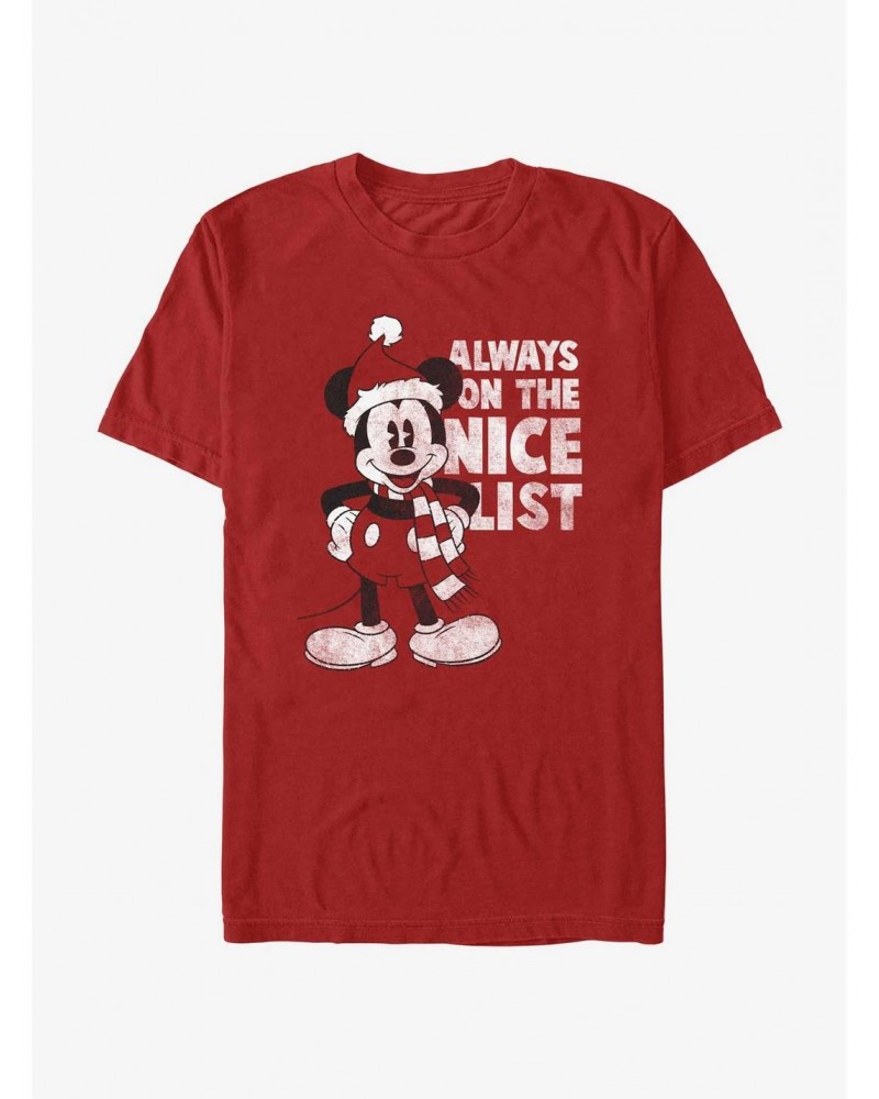 Disney Mickey Mouse Always On The Nice Lise T-Shirt $5.74 T-Shirts