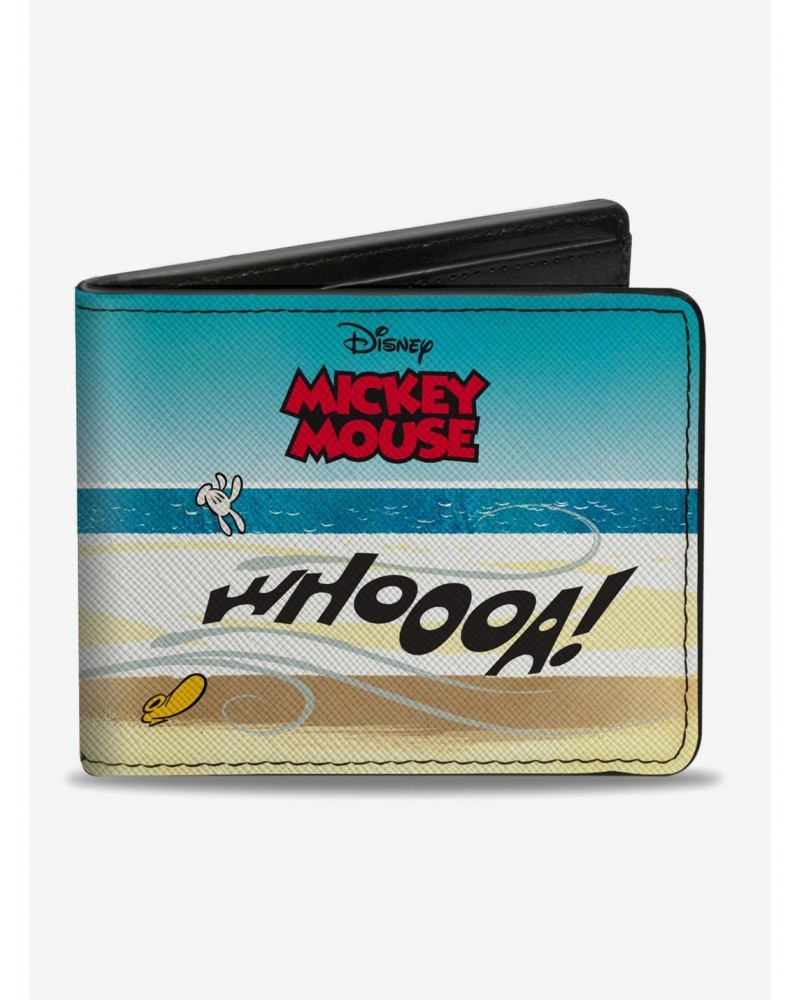 Disney Mickey Mouse Blown Away Whoa Bifold Wallet $9.20 Wallets