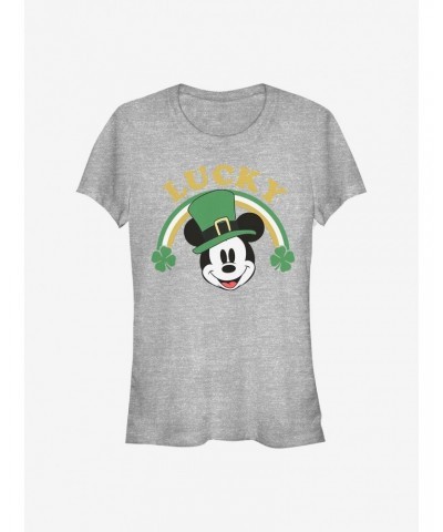 Disney Mickey Mouse Lucky Mickey Girls T-Shirt $9.36 T-Shirts