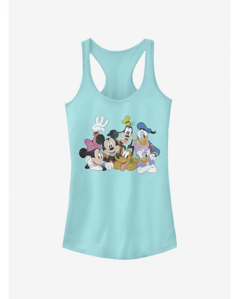 Disney Mickey Mouse Mickey Group Girls Tank $6.37 Tanks