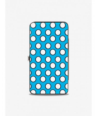 Disney Minnie Mouse Smiling Pose Dots Hinged Wallet $7.73 Wallets