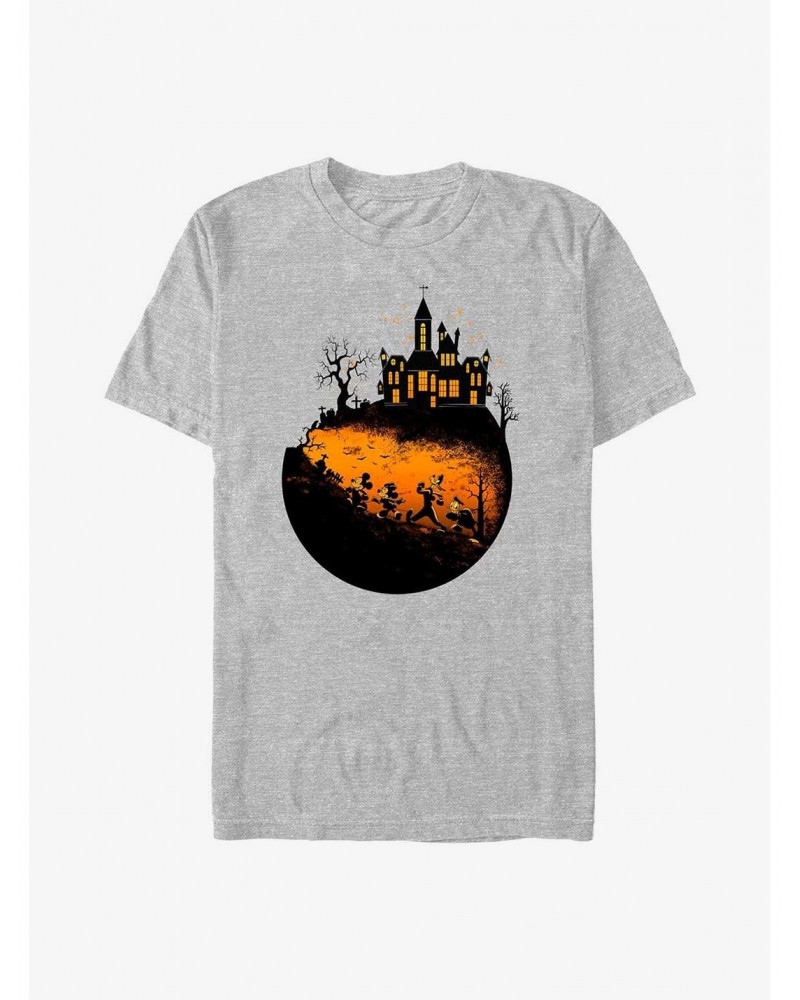 Disney Mickey Mouse Mickey's Haunted Halloween T-Shirt $9.56 T-Shirts