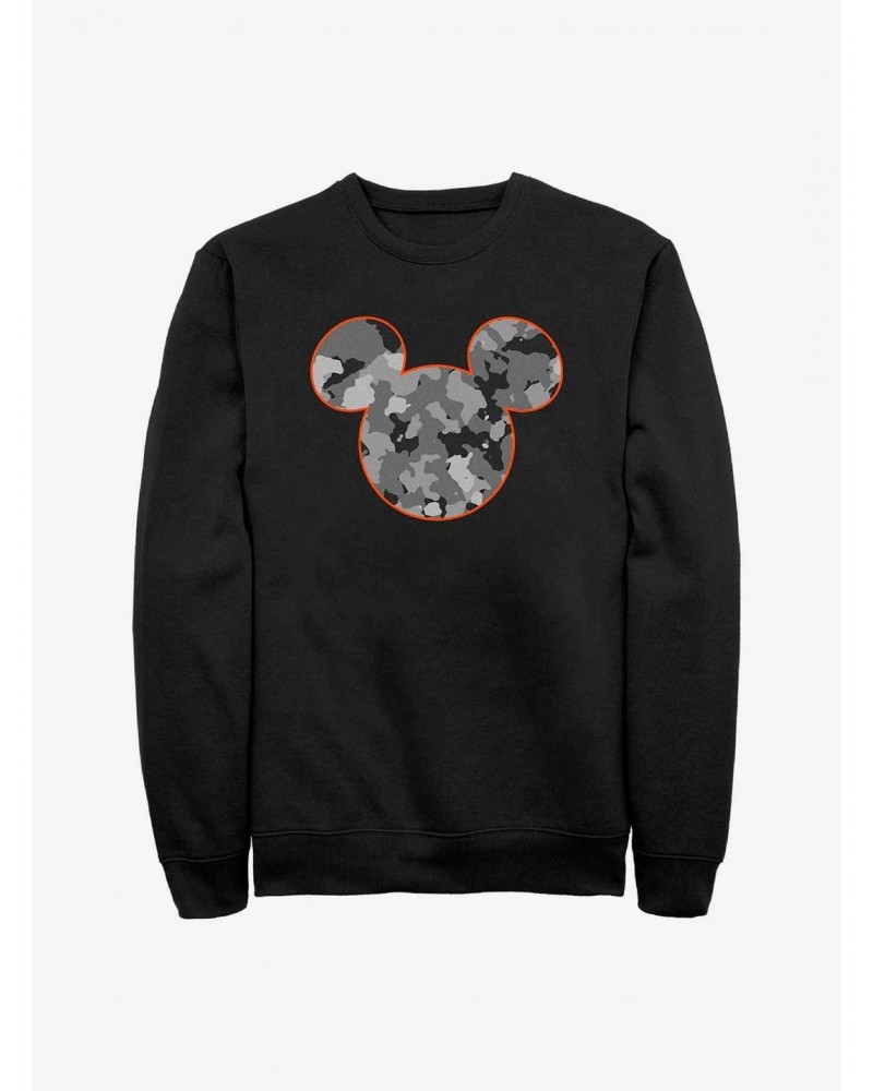 Disney Mickey Mouses Camo Sweatshirt $13.87 Sweatshirts