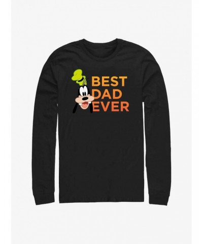 Disney Goofy Best Dad Ever Long-Sleeve T-Shirt $8.42 T-Shirts