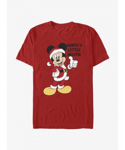 Disney Mickey Mouse Santa's Little Helper T-Shirt $8.99 T-Shirts