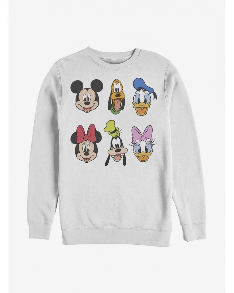 Disney Mickey Mouse Always Trending Stack Crew Sweatshirt $12.10 Sweatshirts