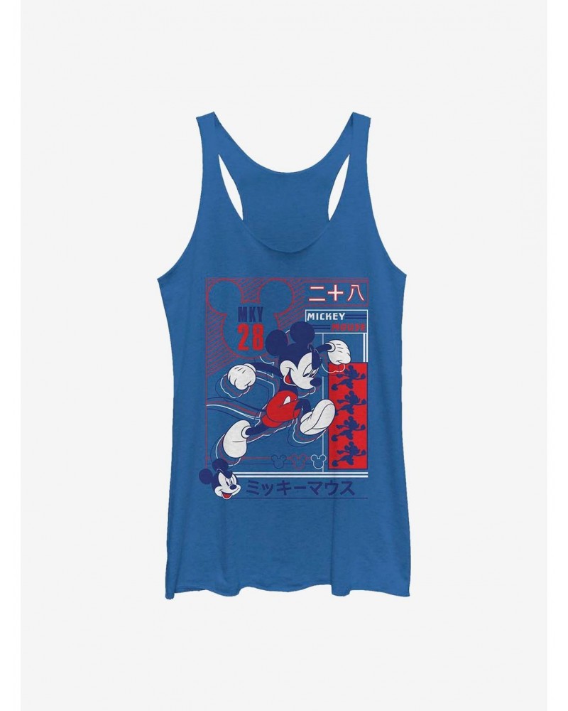 Disney Mickey Mouse Sporty Technical Mickey Girls Tank $7.87 Tanks