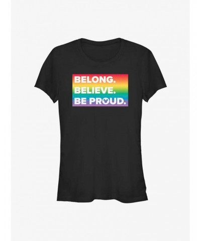 Disney Mickey Mouse Be Proud Pride T-Shirt $7.77 T-Shirts