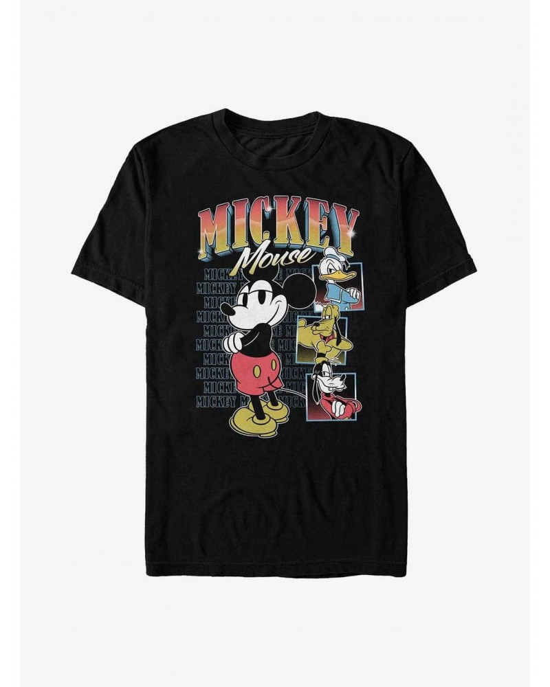 Disney Mickey Mouse Tough Guys Mickey, Donald, Pluto, & Goofy T-Shirt $6.31 T-Shirts