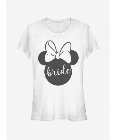 Disney Mickey Mouse Bow Bride Girls T-Shirt $8.96 T-Shirts